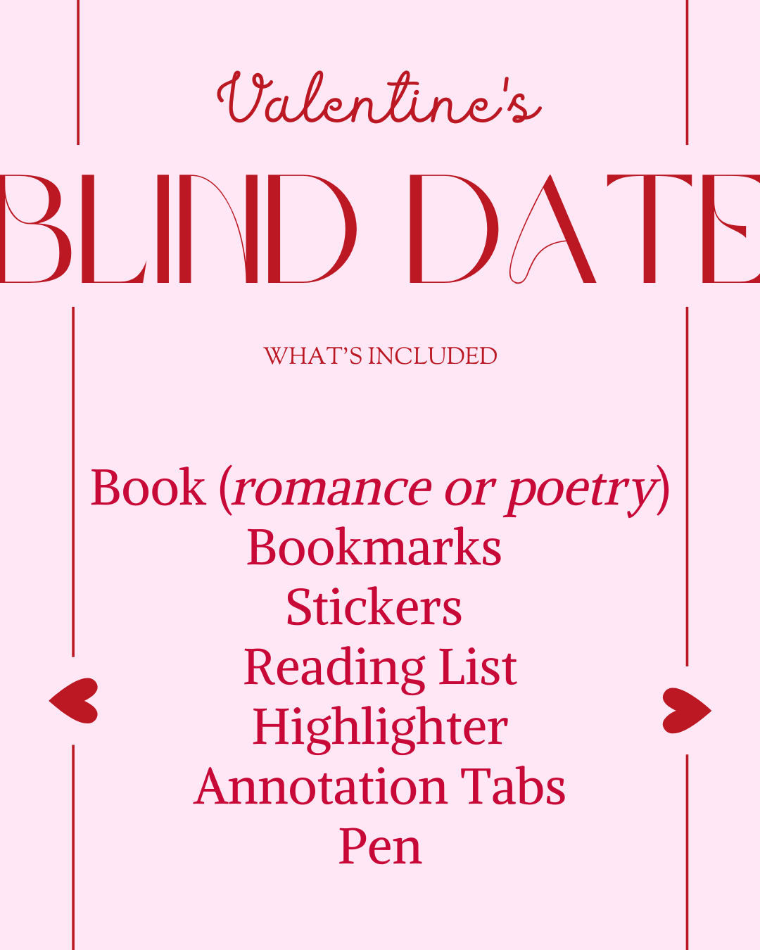 Valentine's Blind Date With a Book