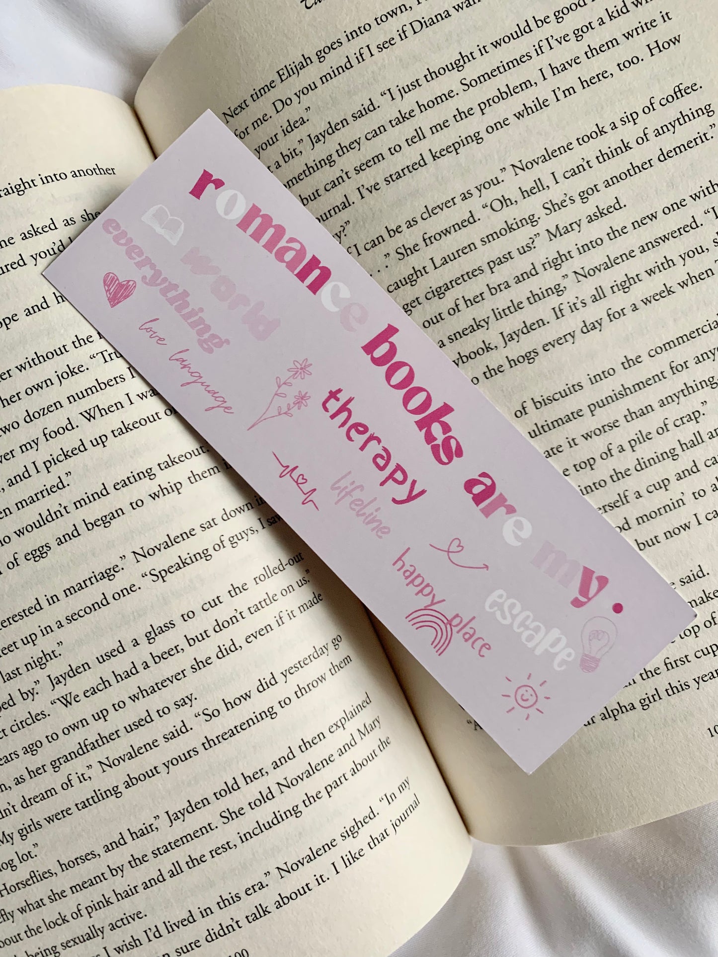 Romance Books Bookmark
