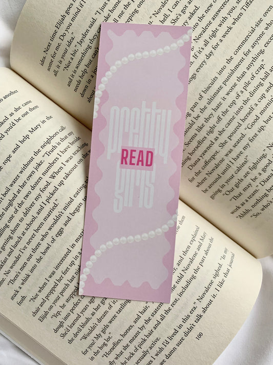 Pretty Girls Read Bookmark